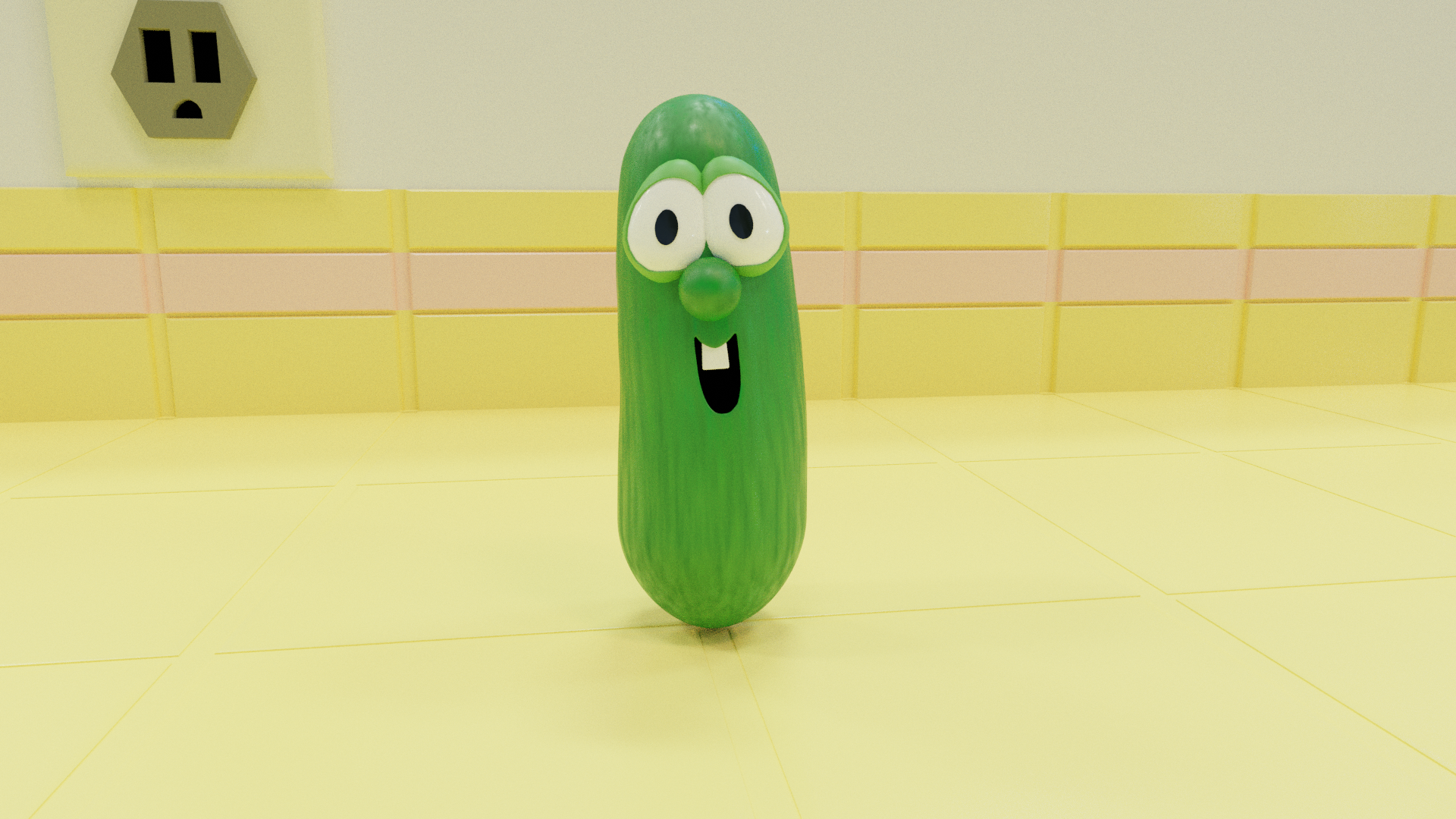 Larry the Cucumber Rig preview image 1